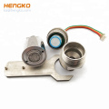 Porous sintered stainless steel flameproof filter nitrogen dioxide gas sensor housing with filter disc